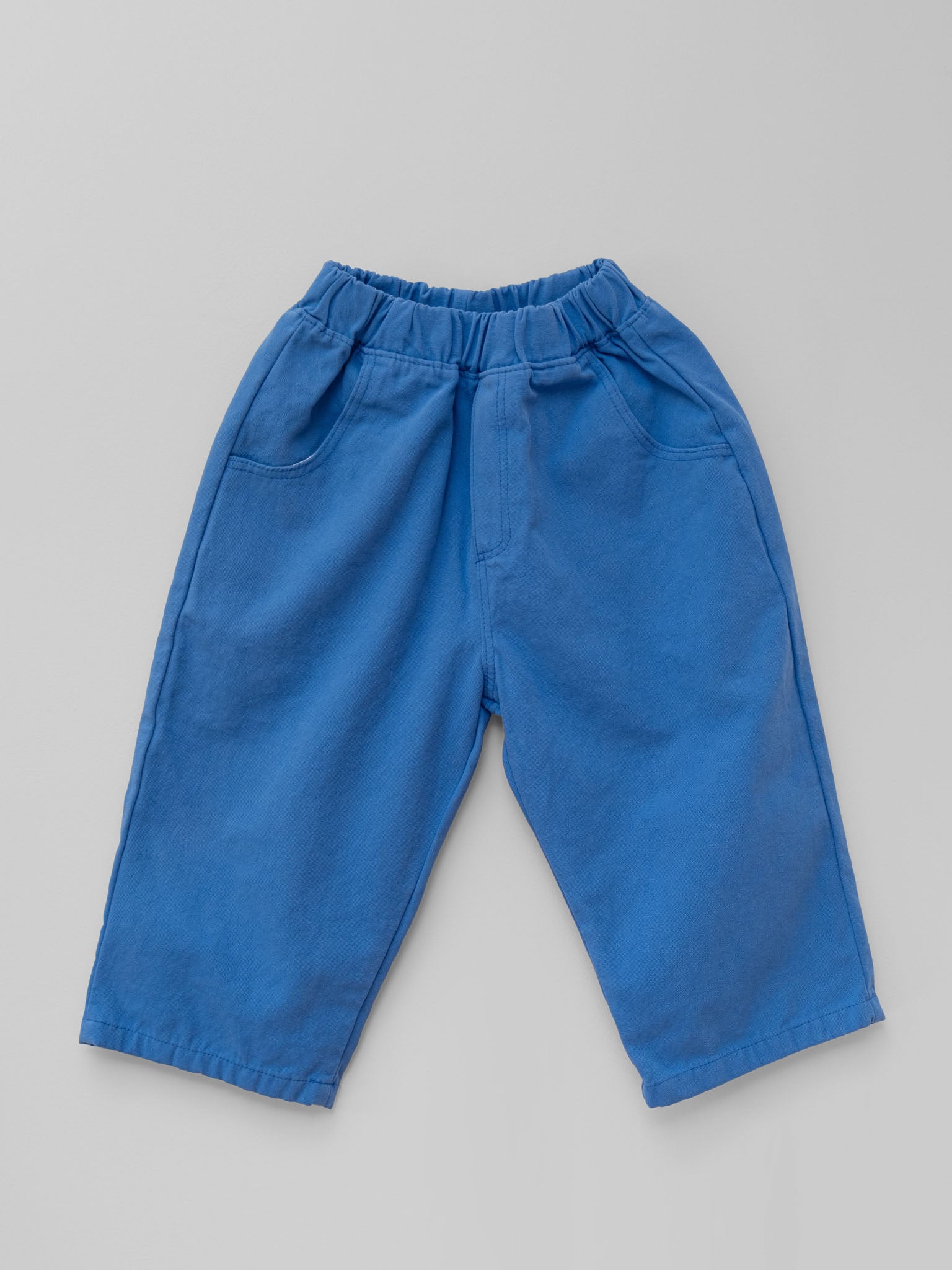 Blue Relaxed Trousers