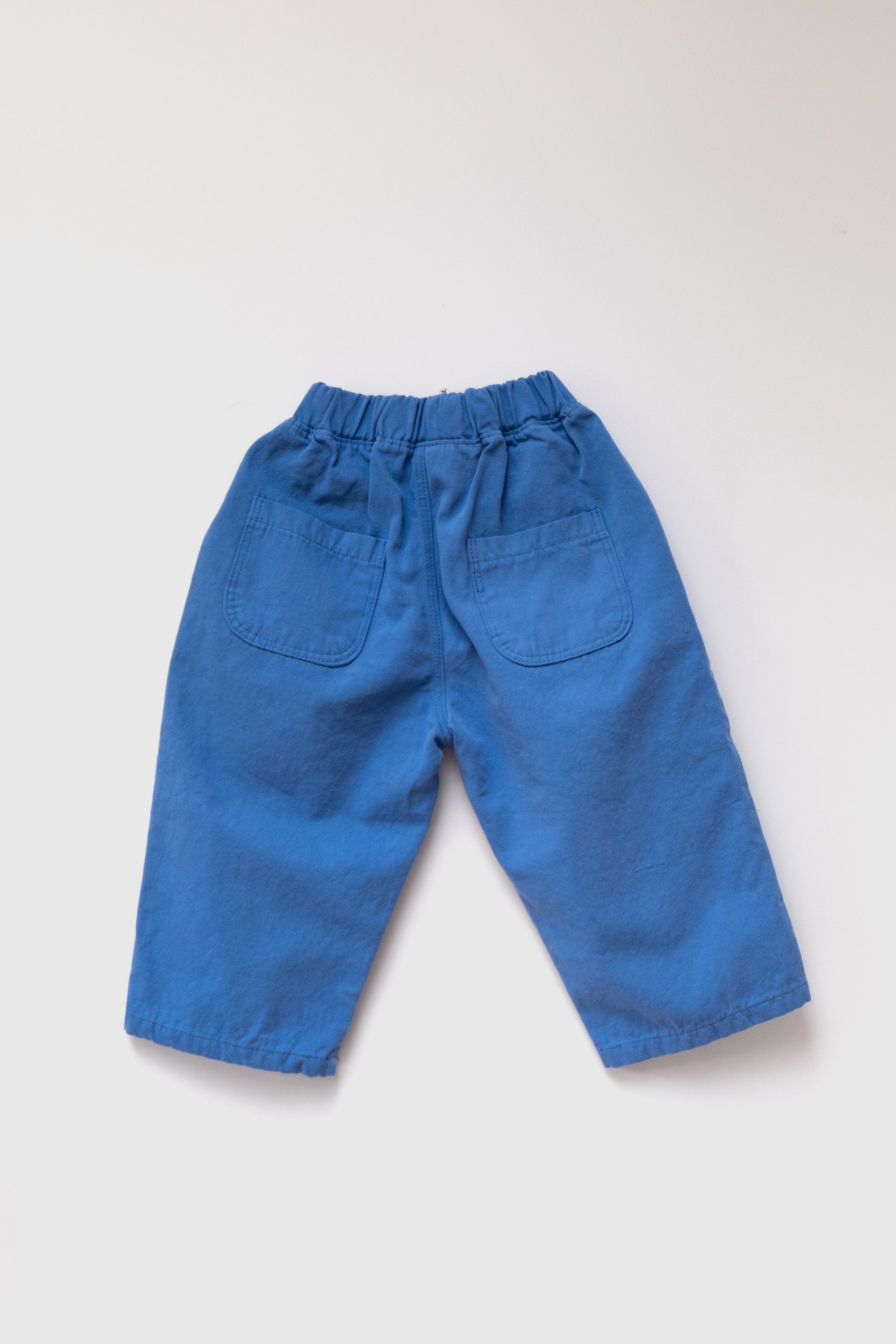 Blue Relaxed Trousers