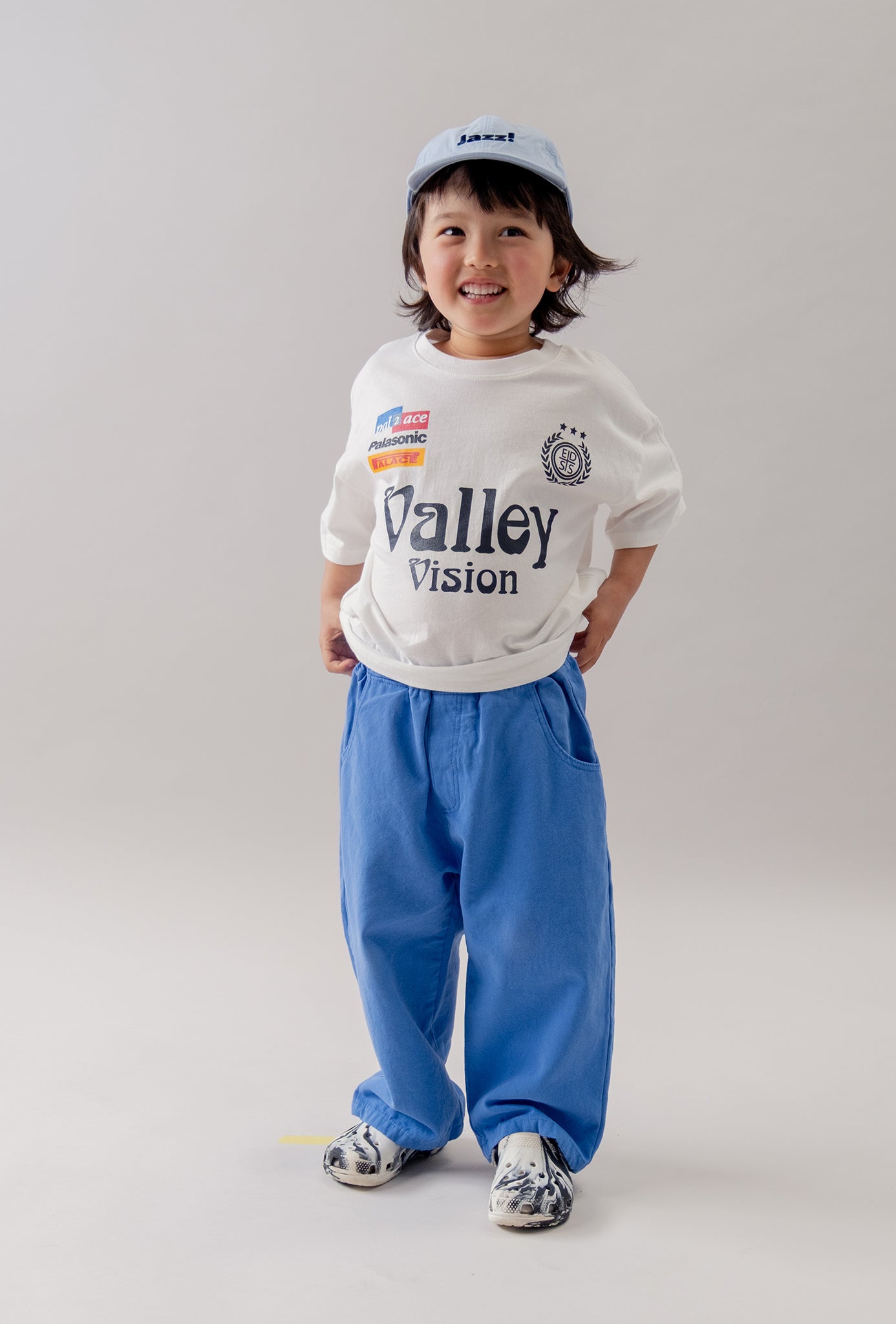 Blue Relaxed Trousers