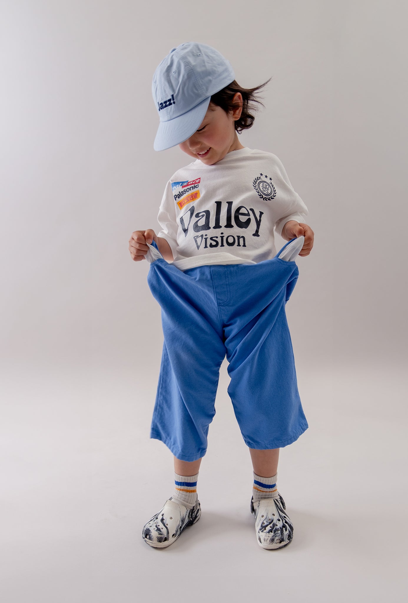 Blue Relaxed Trousers