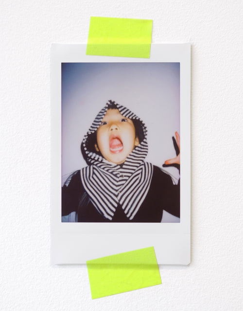 Black Striped Balaclava (Kids)