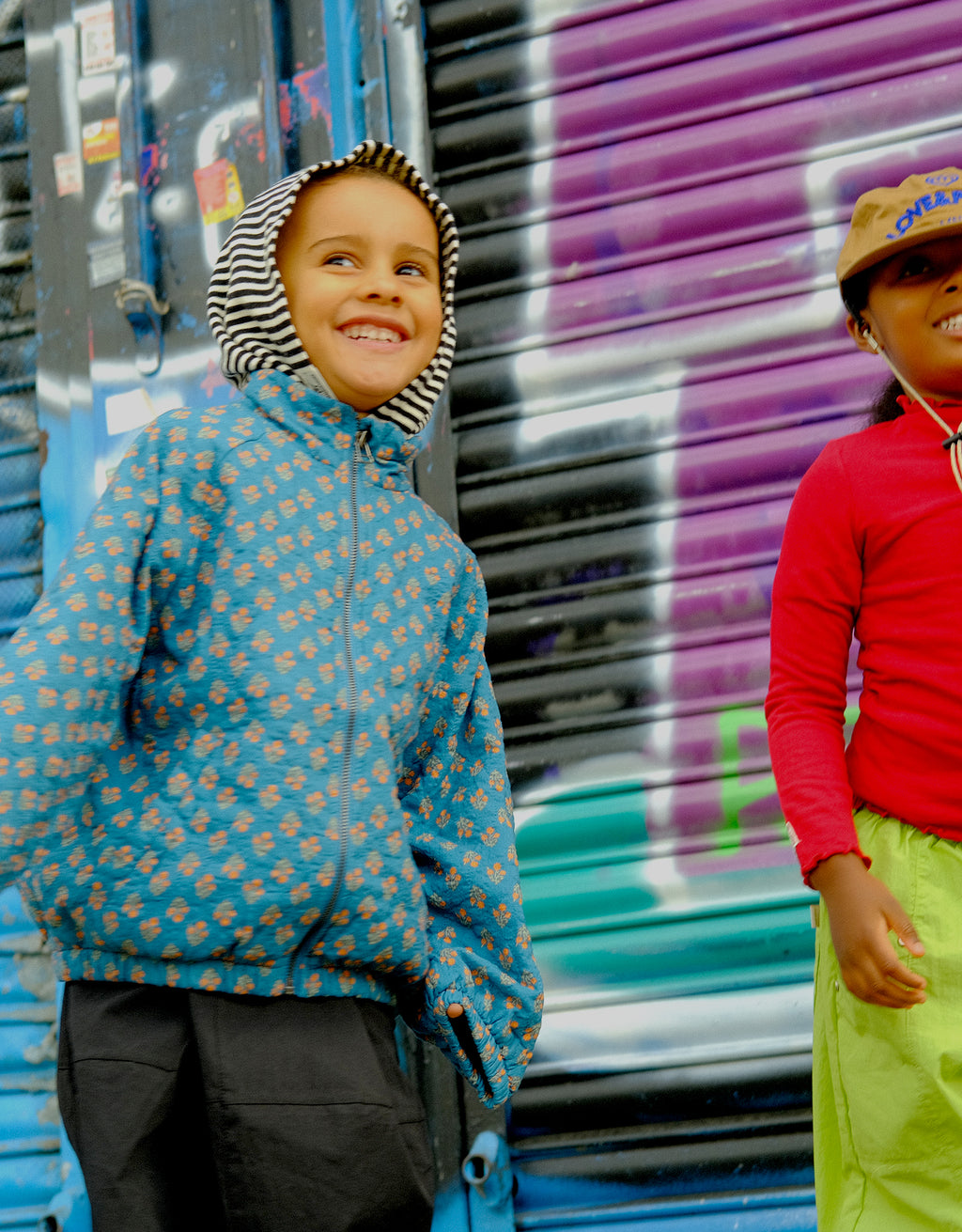 Black Striped Balaclava (Kids)