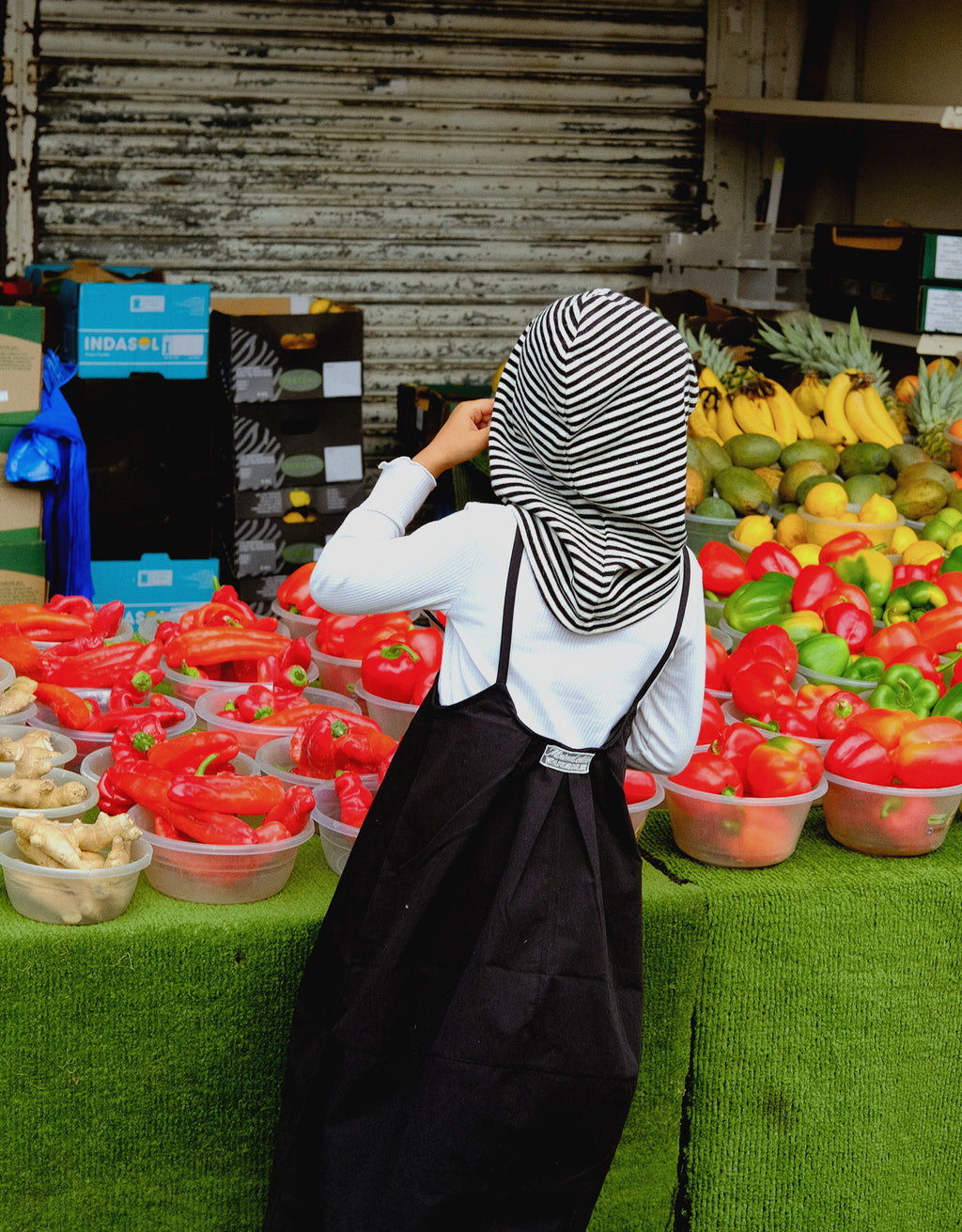 Black Striped Balaclava (Kids)