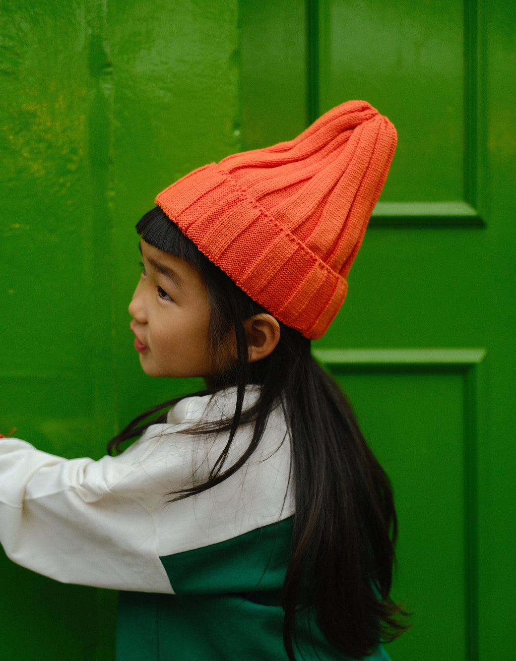 Gnome Knit Beanie – Orange