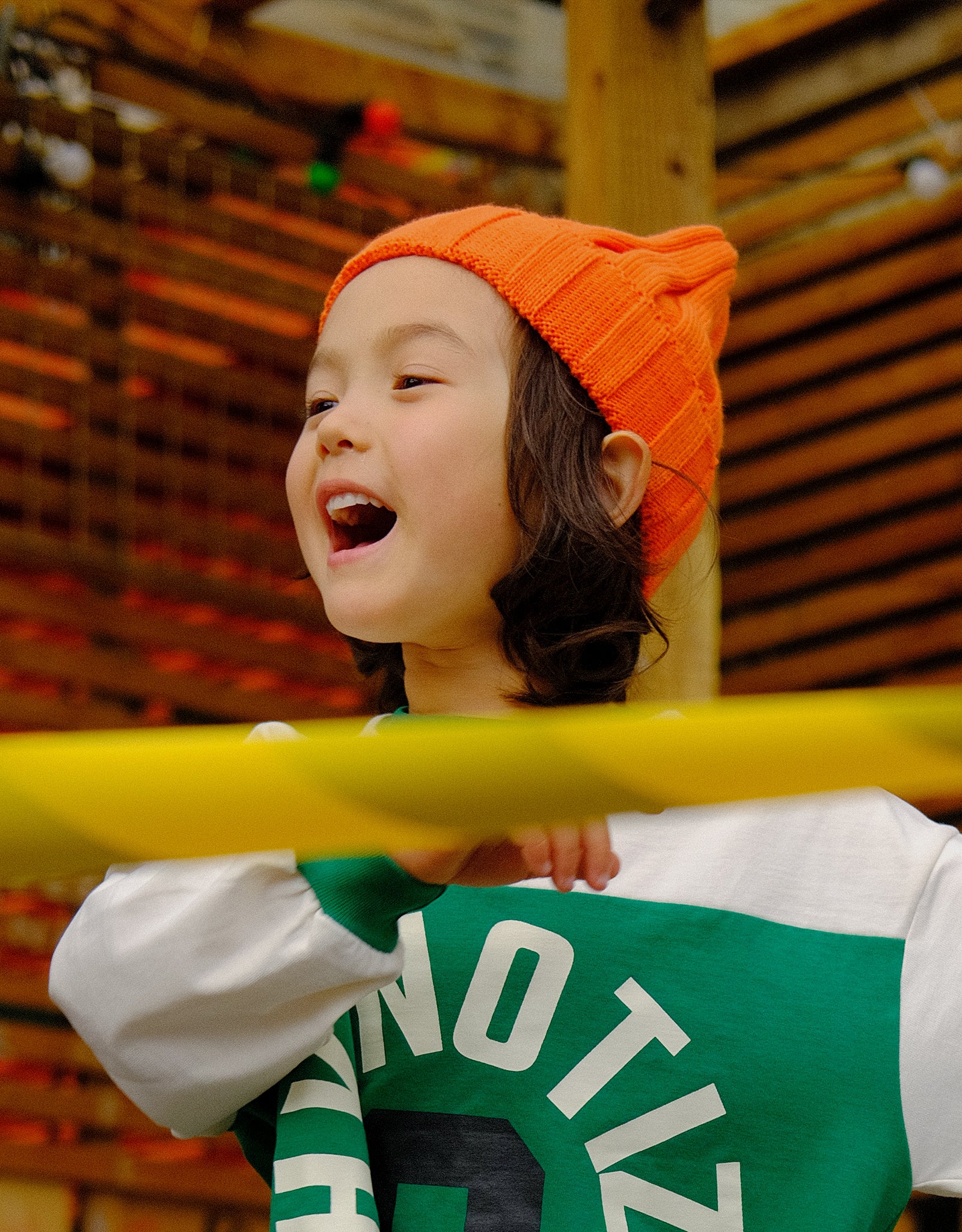 Gnome Knit Beanie – Orange