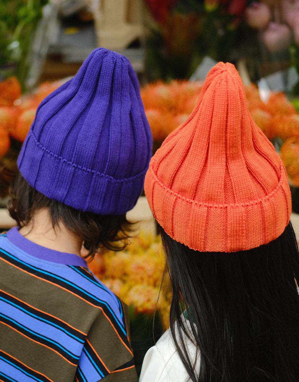 Gnome Knit Beanie – Purple