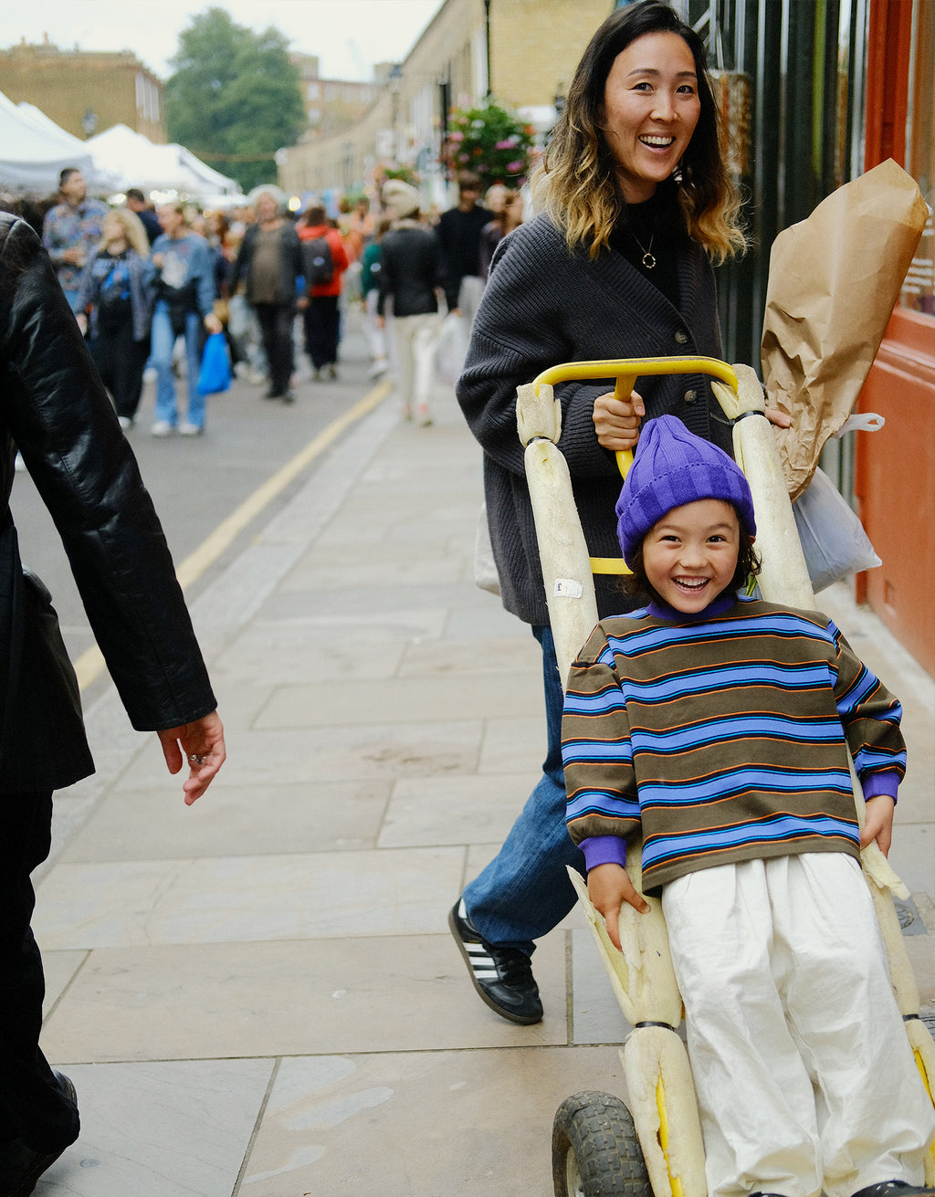 Bold Striped Long Sleeve Tee