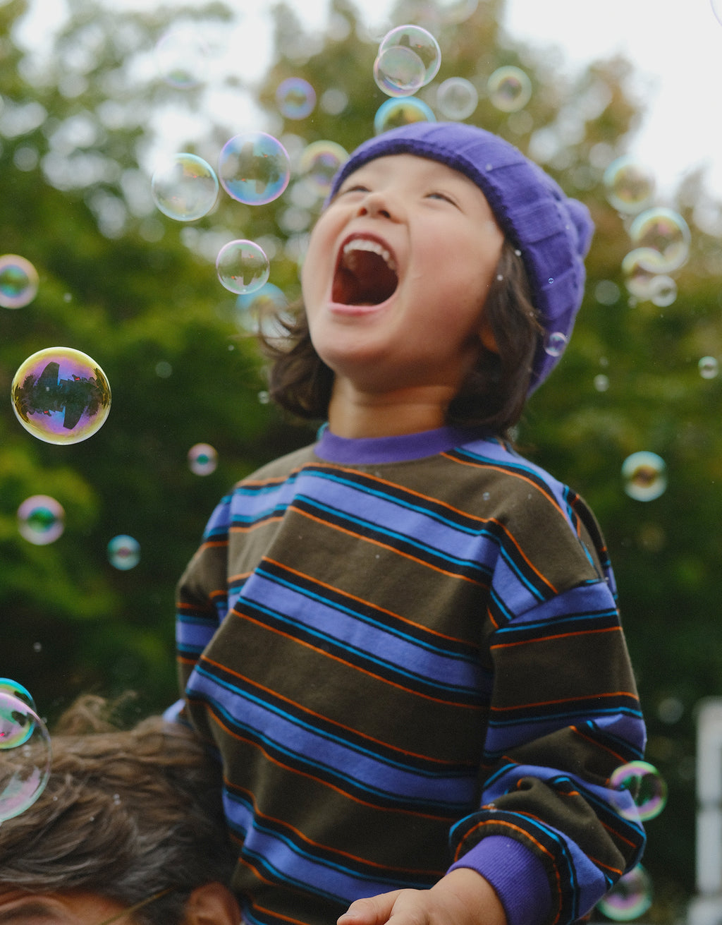 Bold Striped Long Sleeve Tee