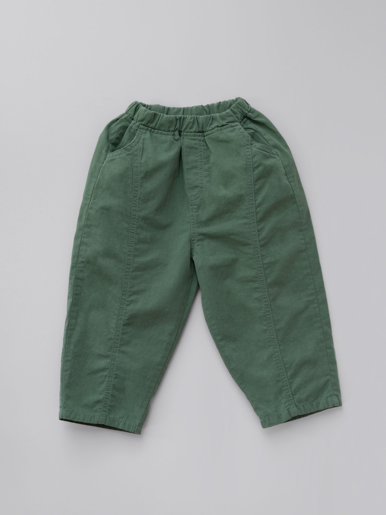 Green Tapered Trousers