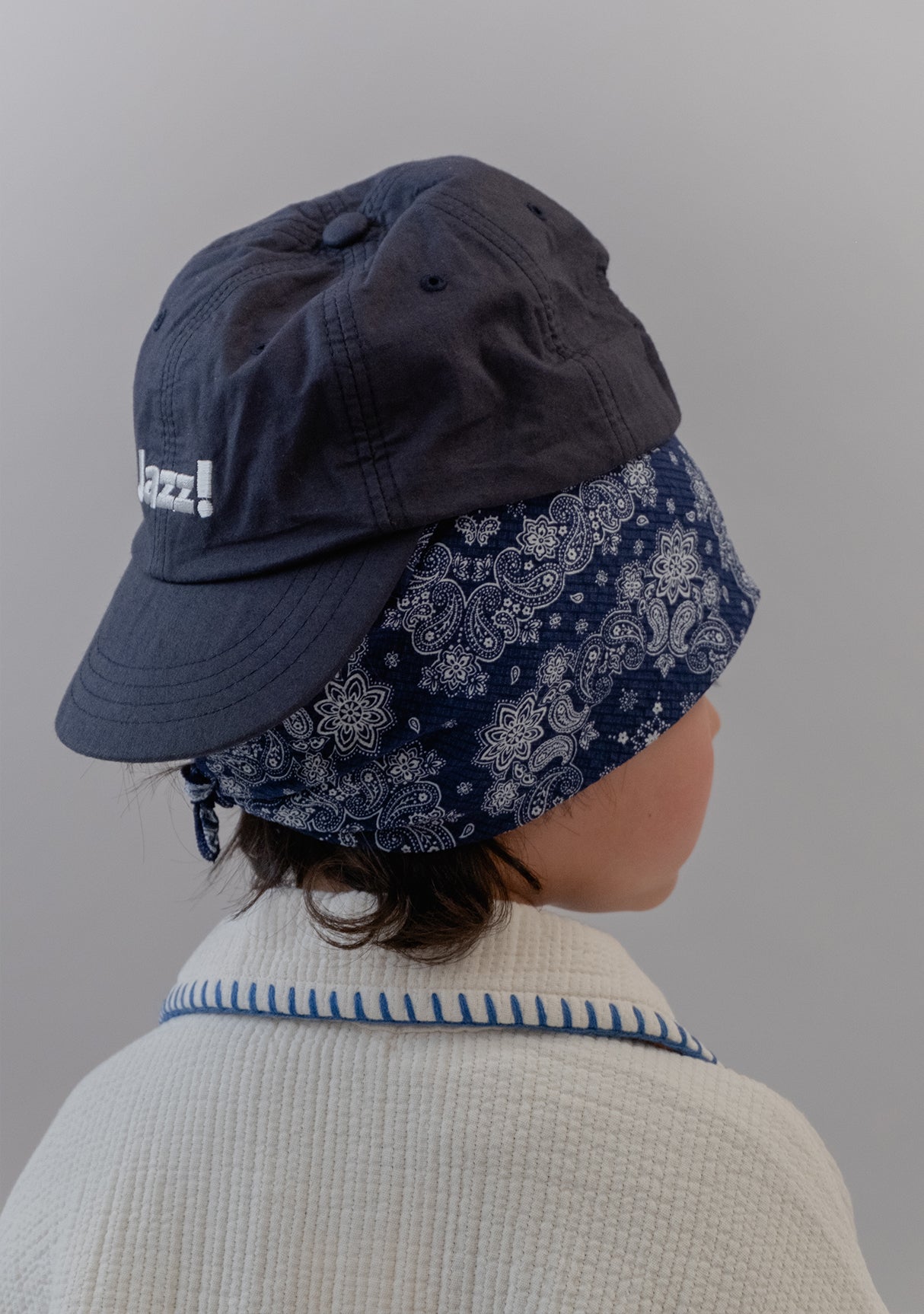 Navy Bandana
