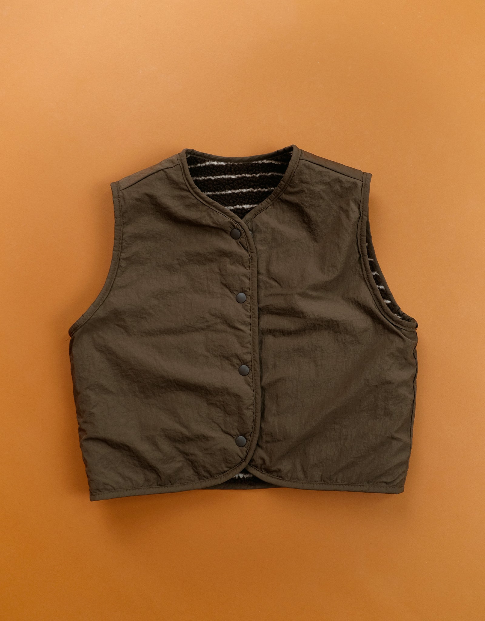 Reversible Teddy Gilet