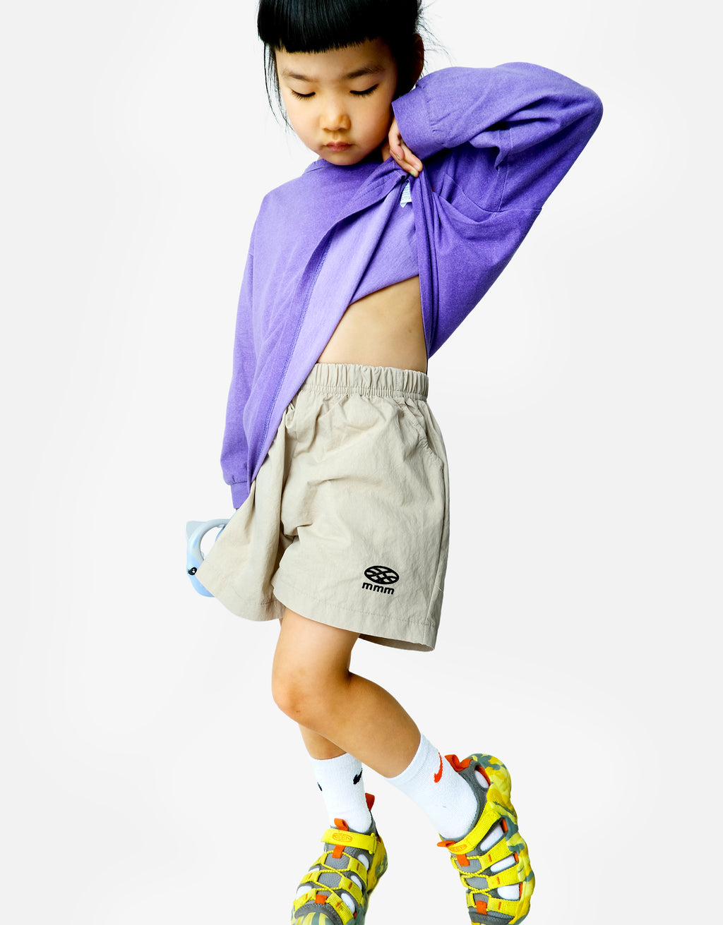 Greige Shorts