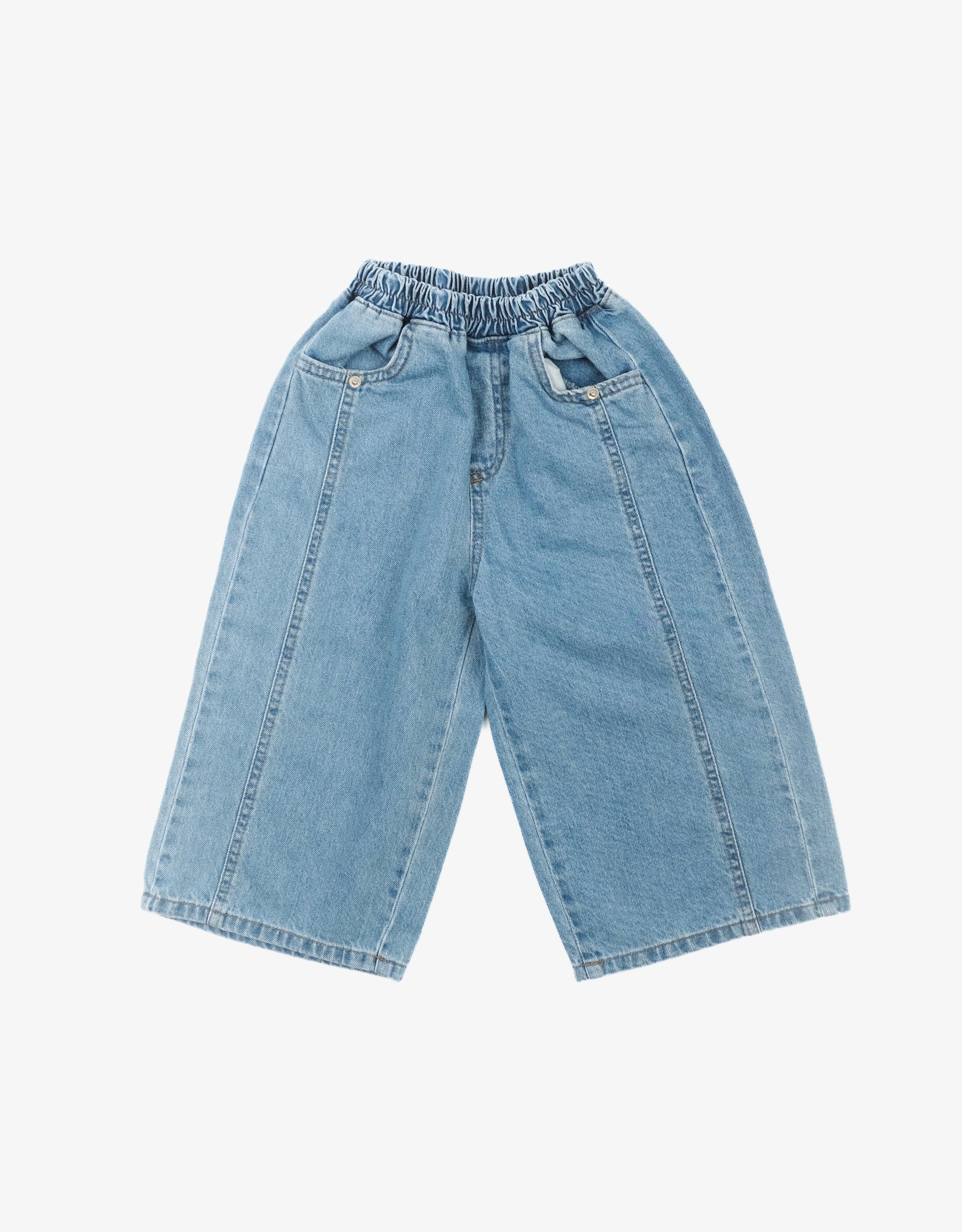 Light Denim Trousers