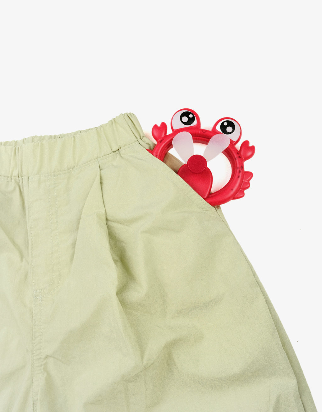 Khaki Lime Balloon Trousers