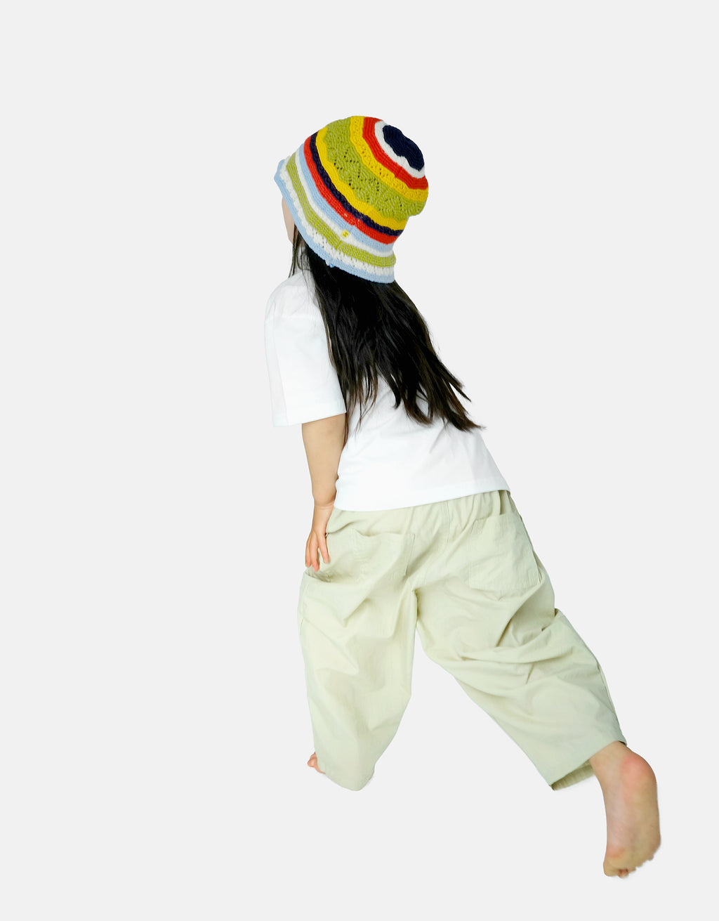Khaki Lime Balloon Trousers
