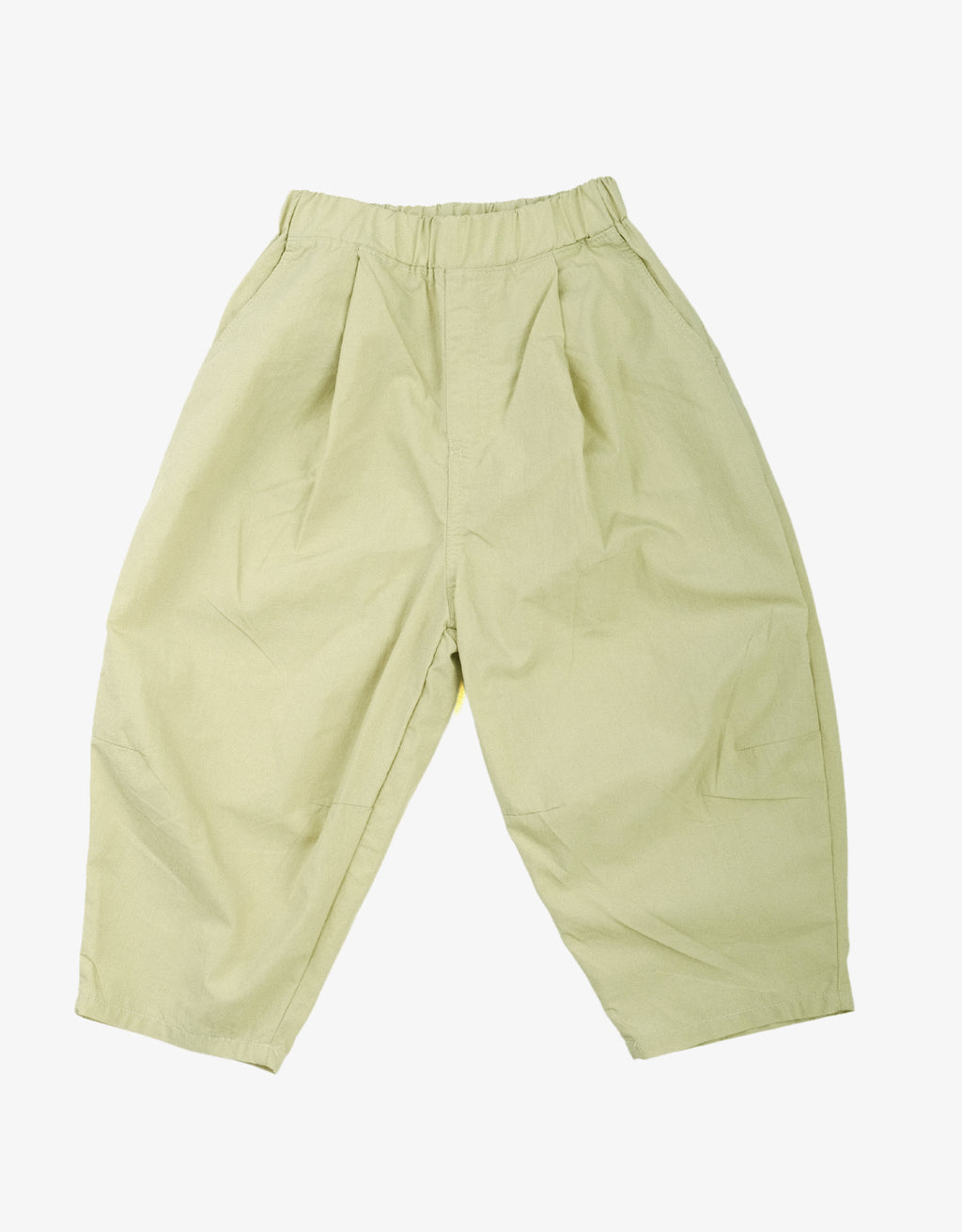 Khaki Lime Balloon Trousers