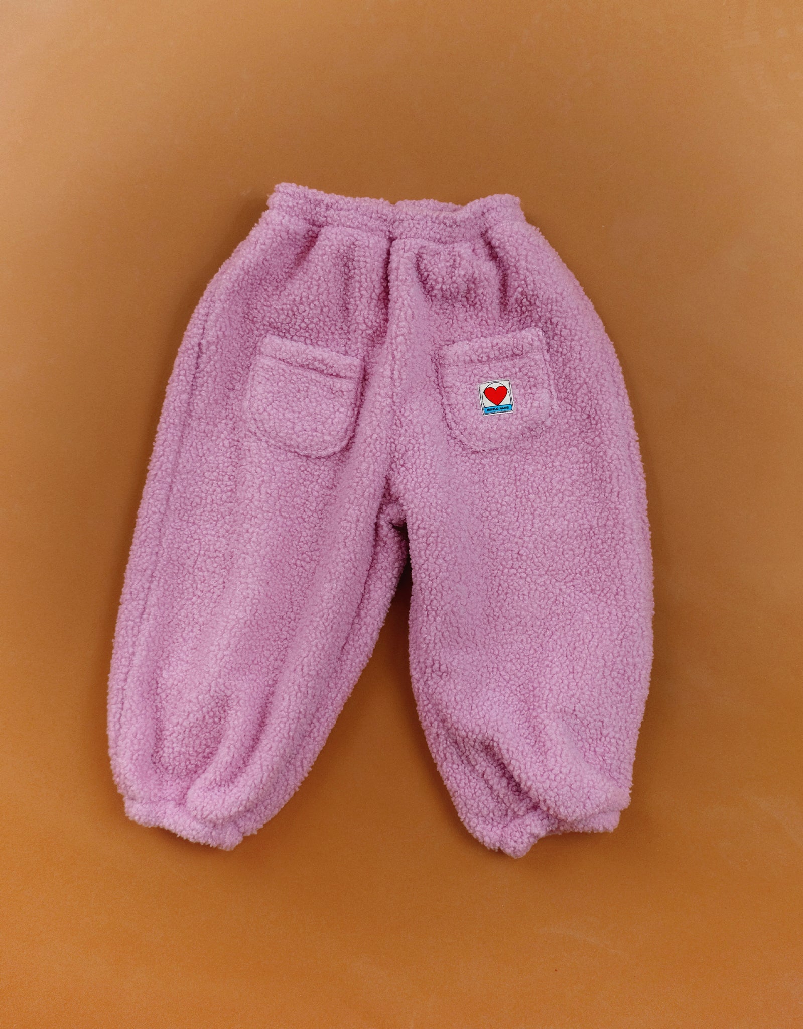 Fluffy Pink Joggers