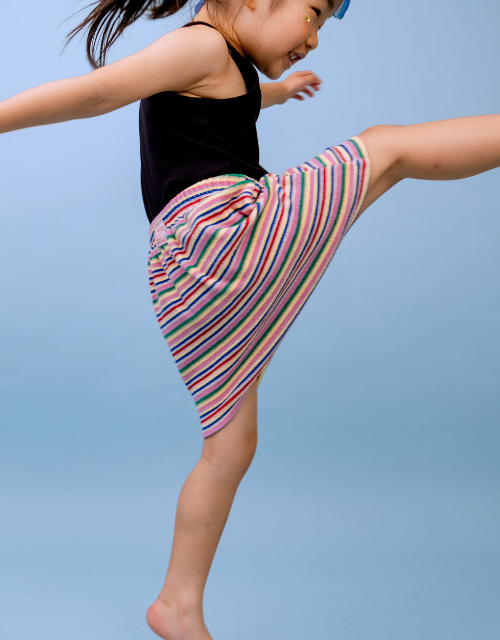Rainbow Terry Skirt
