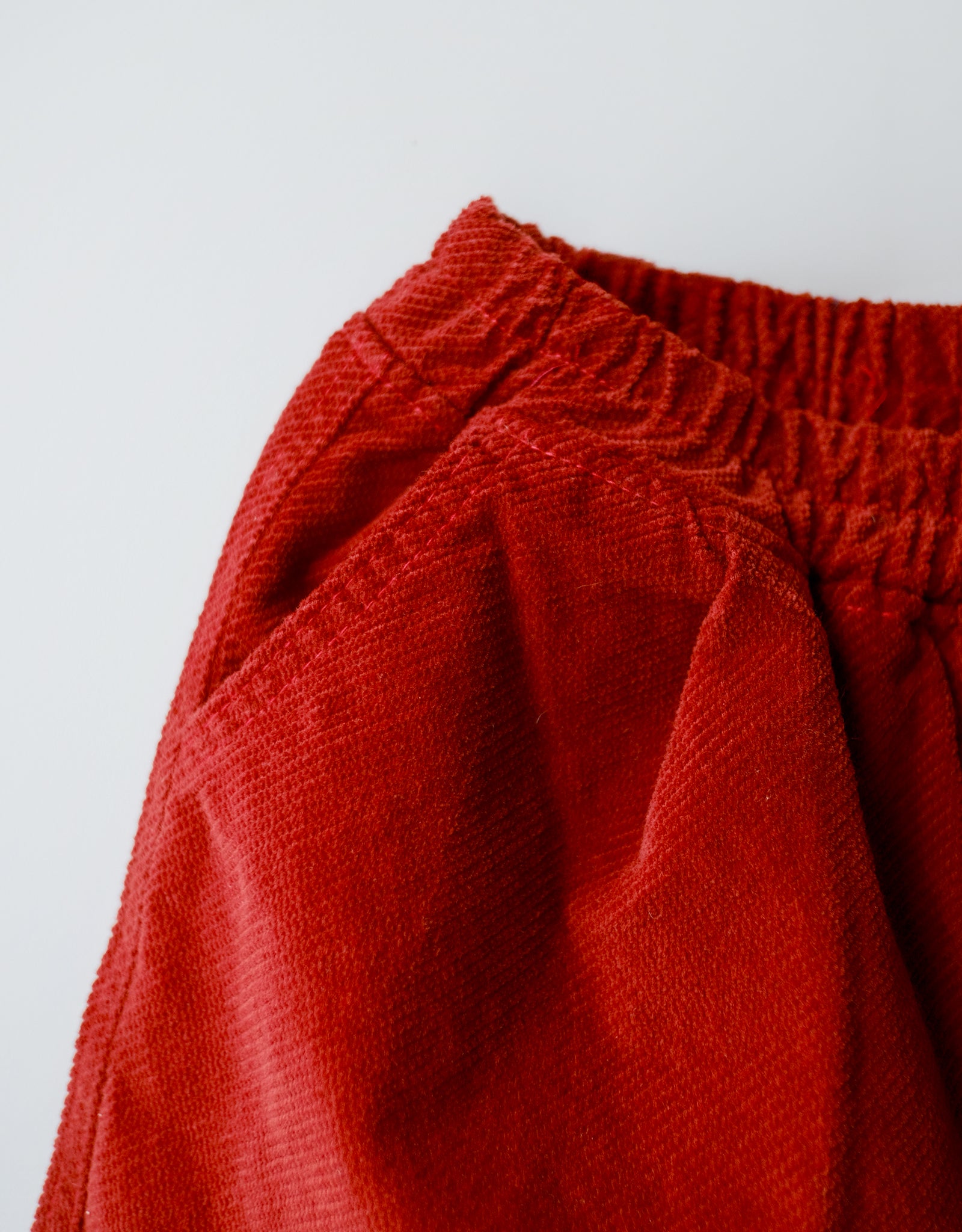 Brick Corduroy Trousers