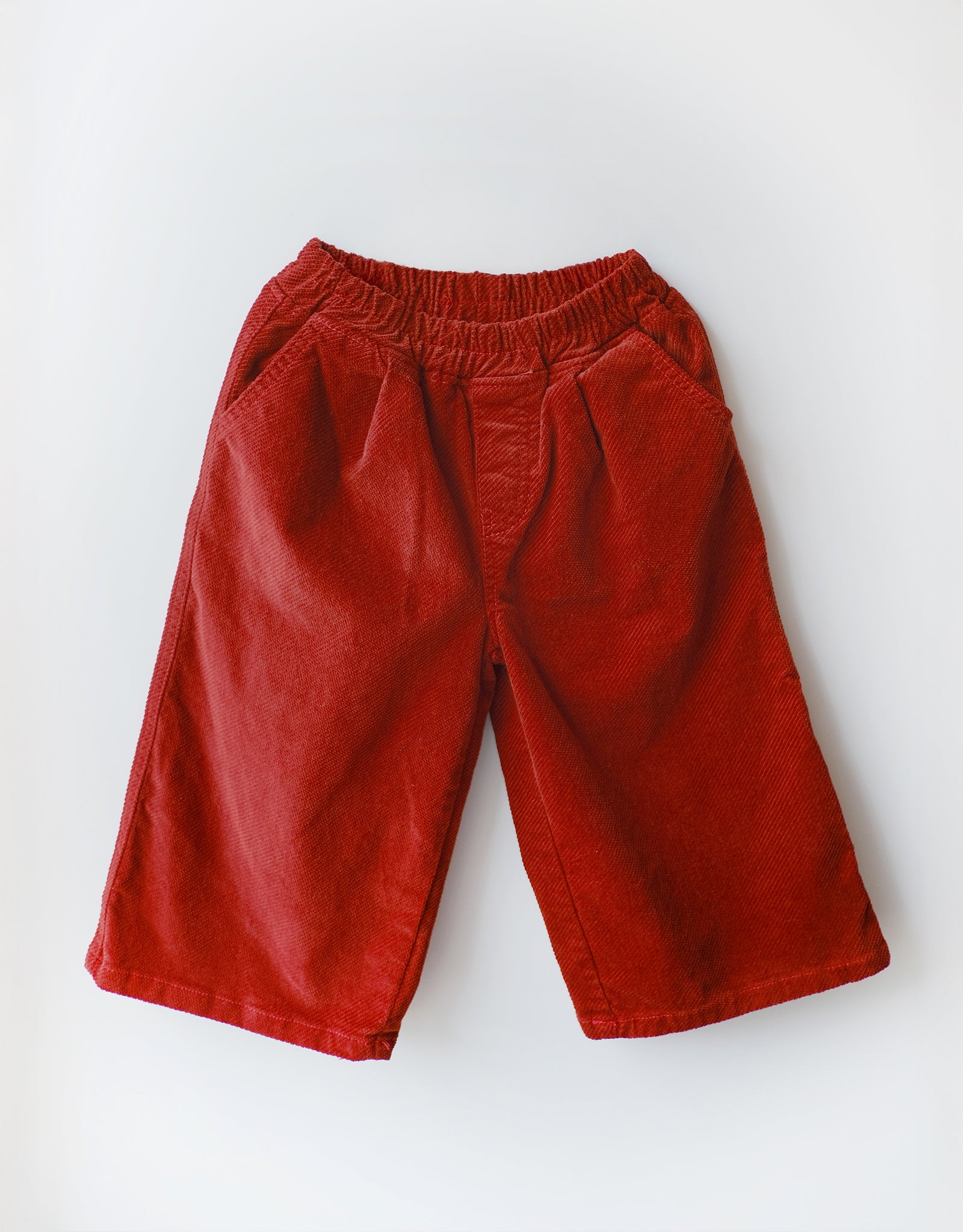 Brick Corduroy Trousers