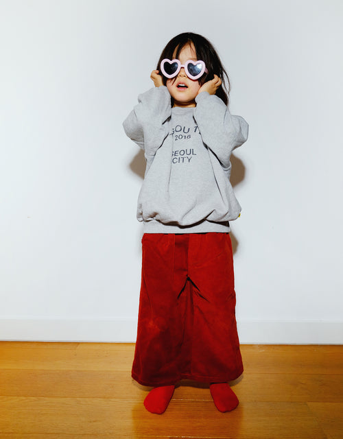 Brick Corduroy Trousers