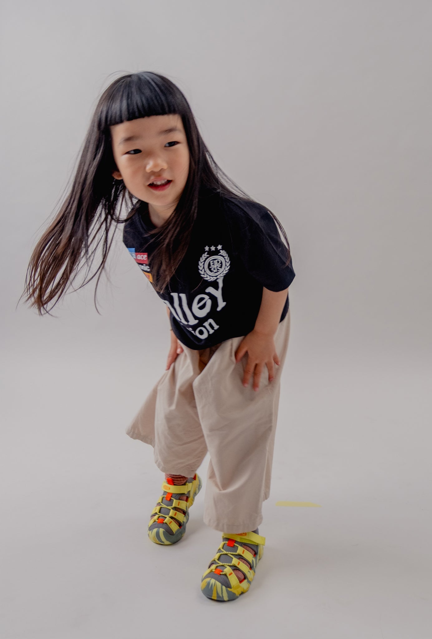 Valley Vision Tee Black