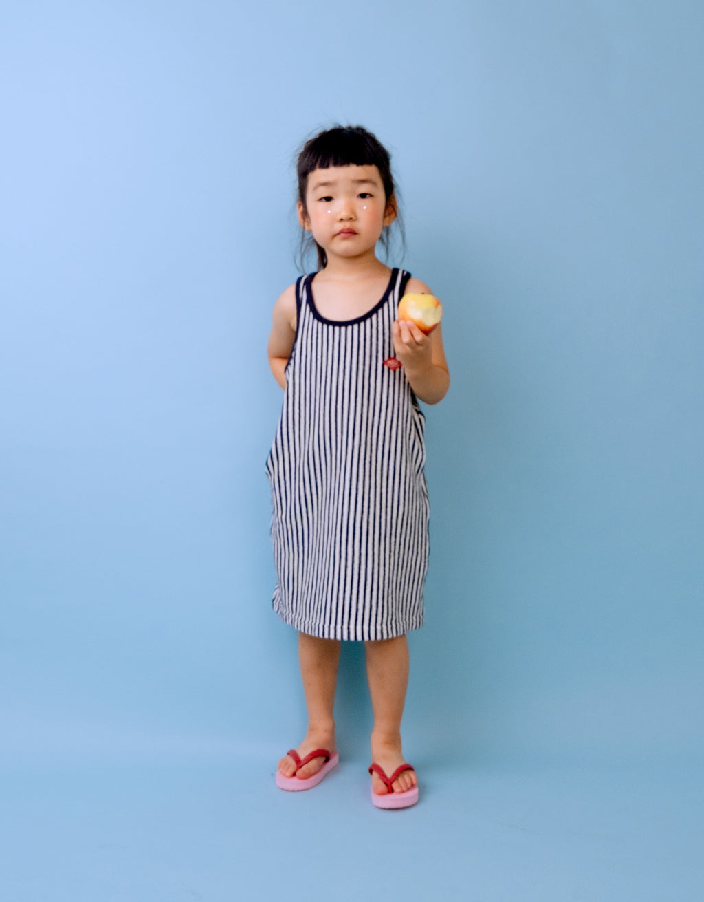 Striped Terry Dress