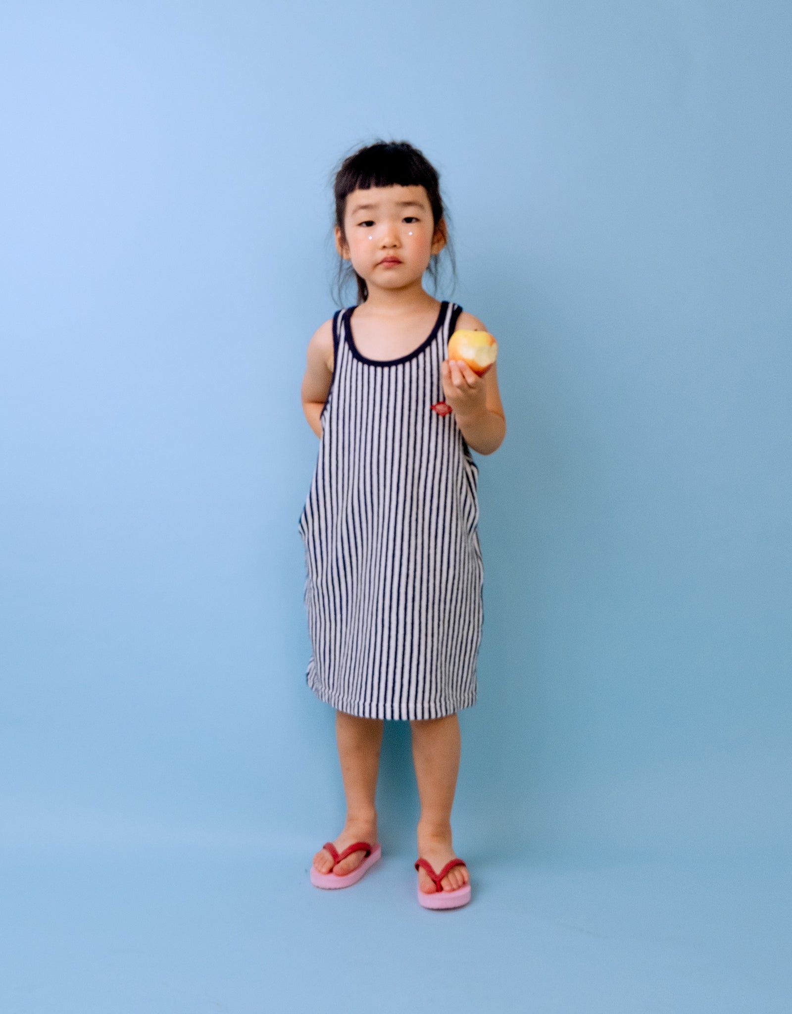 Striped Terry Dress
