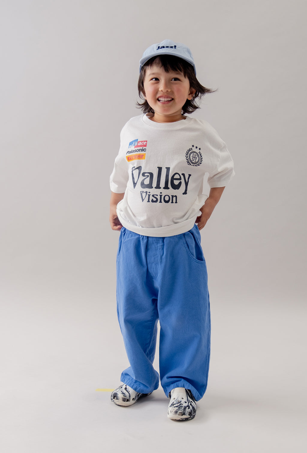 Blue Relaxed Trousers