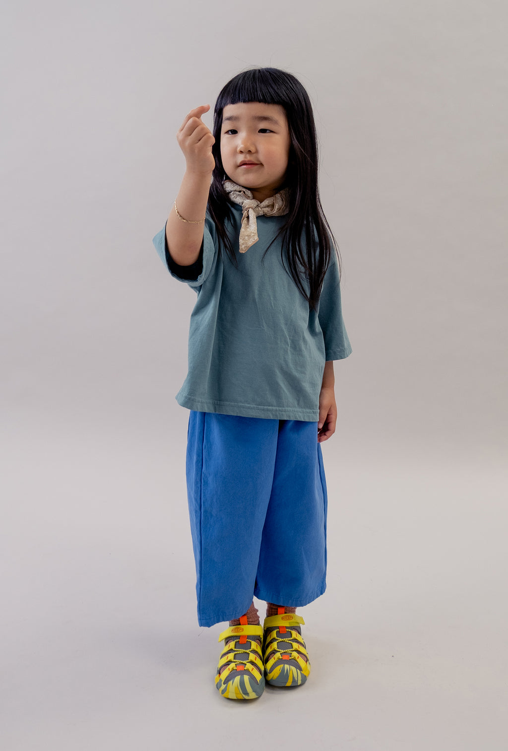 Blue Relaxed Trousers